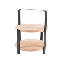 Gusta Etagere / Serveertoren - Bamboe - 27 Cm - 2-laags