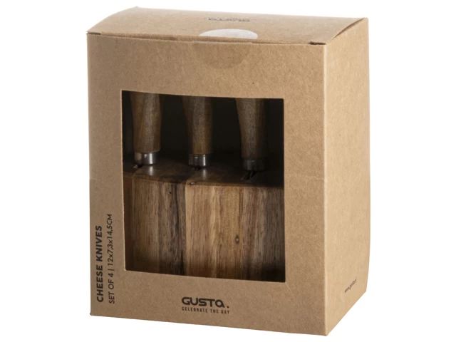 Gusta Kaasmesjes Met Houder - 4 Stuks - Afbeelding 7