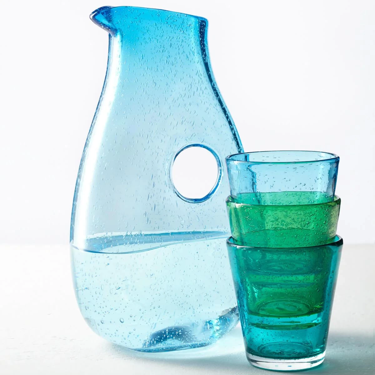 Leonardo Waterglas Burano Blauw - 330 Ml - Afbeelding 2