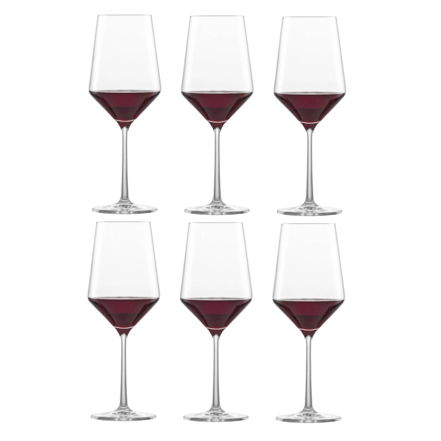 Zwiesel Glas Rode Wijnglazen Pure - 550 Ml - 6 Stuks