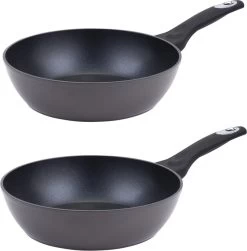 Resto Kitchenware Koekenpannenset Pavo ø 26 + 28 Cm - Inductie En Alle Andere Warmtebronnen