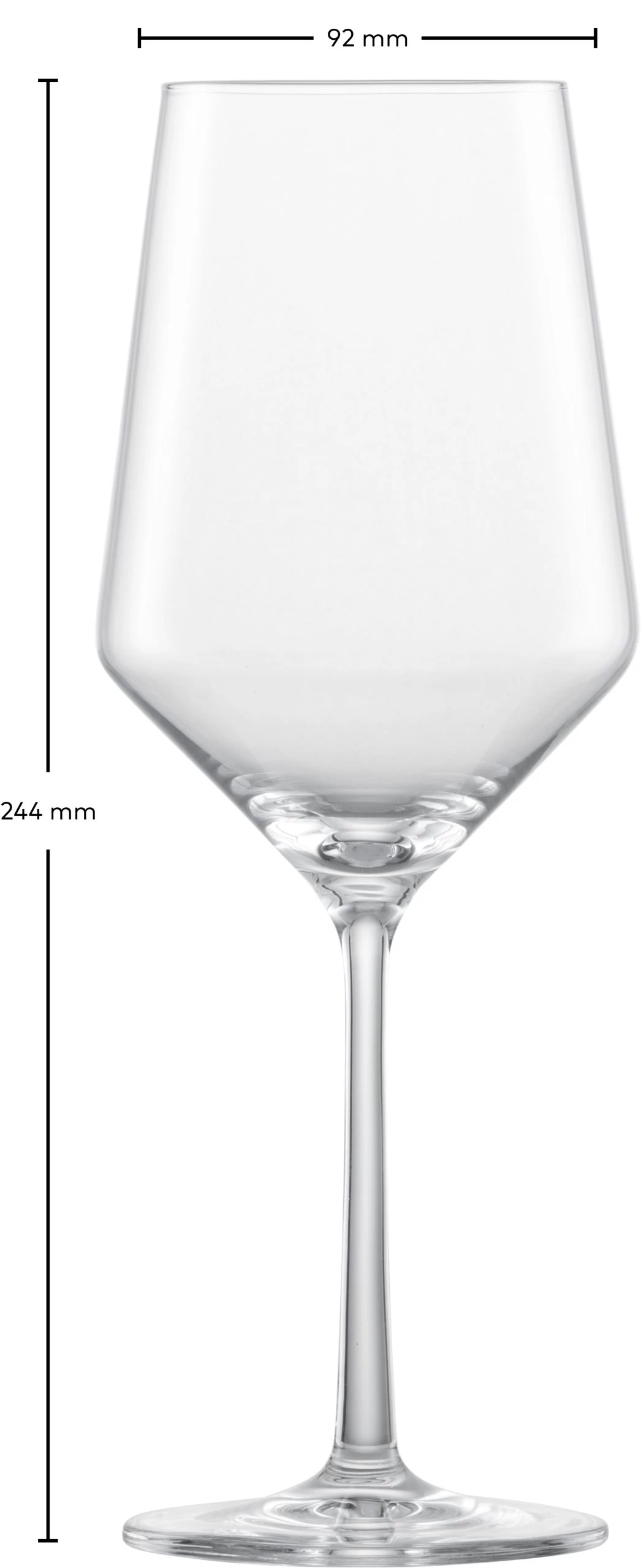 Zwiesel Glas Rode Wijnglazen Pure - 550 Ml - 6 Stuks - Afbeelding 3