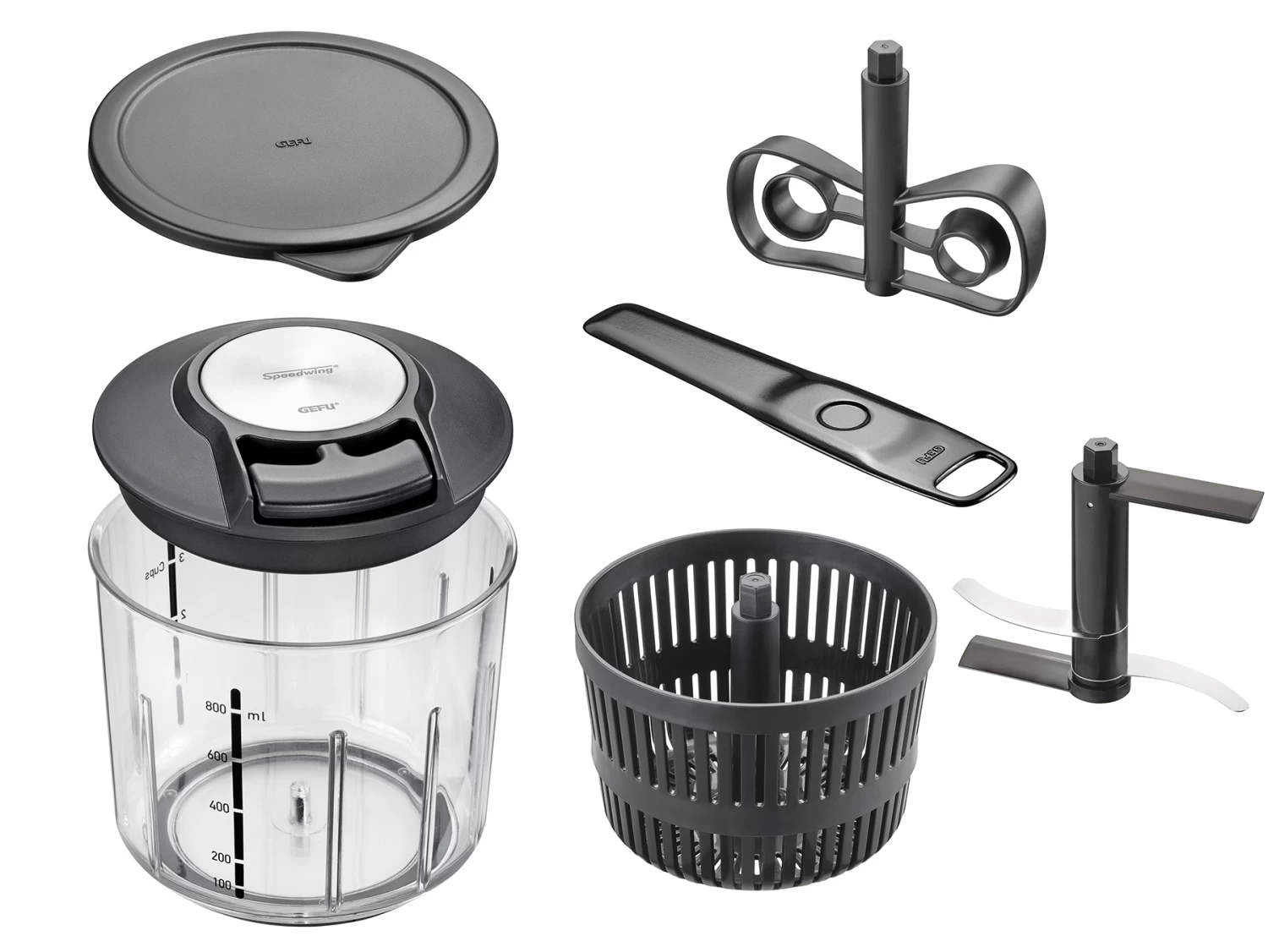 Gefu Hakmolen Speedwing - 800 Ml - Afbeelding 6