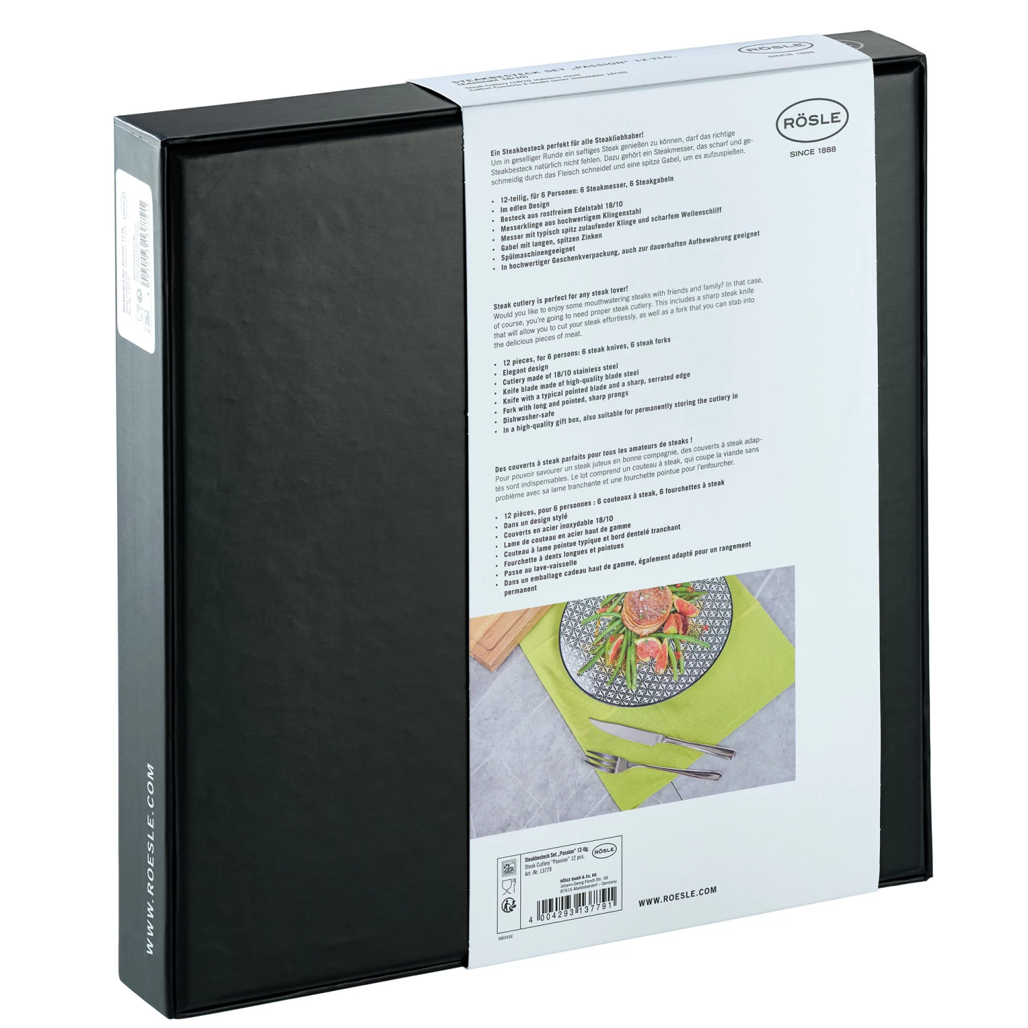 Rosle Steakbestek Passion - 12-Delig - Afbeelding 6