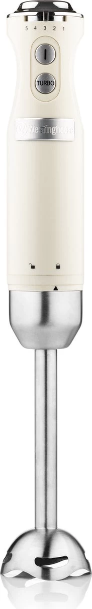 Westinghouse Retro Waterkoker + Broodrooster 2 Sleuven + Staafmixer - Wit - Afbeelding 4