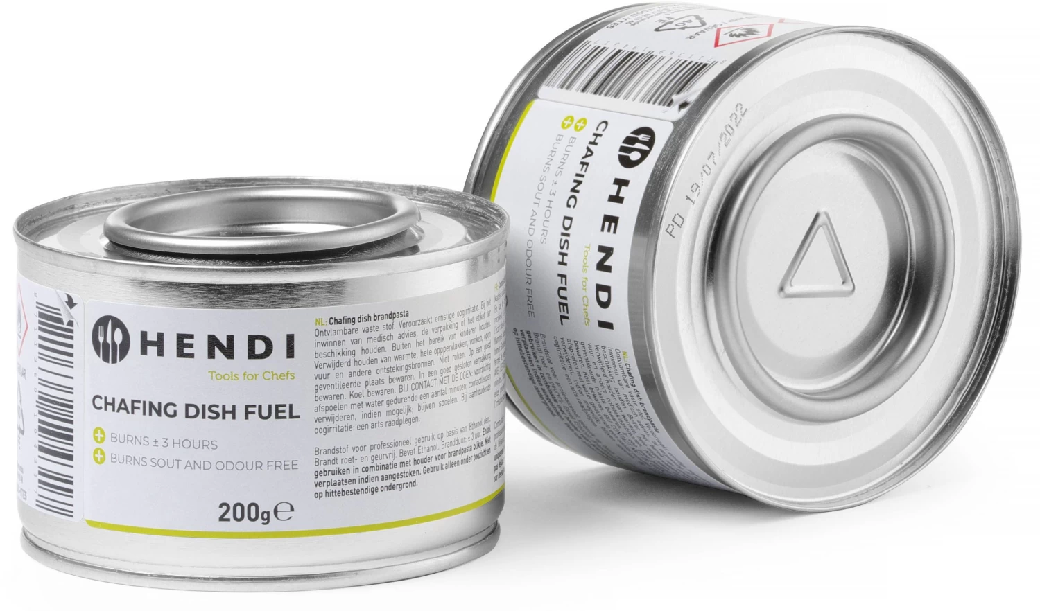Hendi Brandpasta Voor Chafing Dish - 200 Gram - 24 Stuks