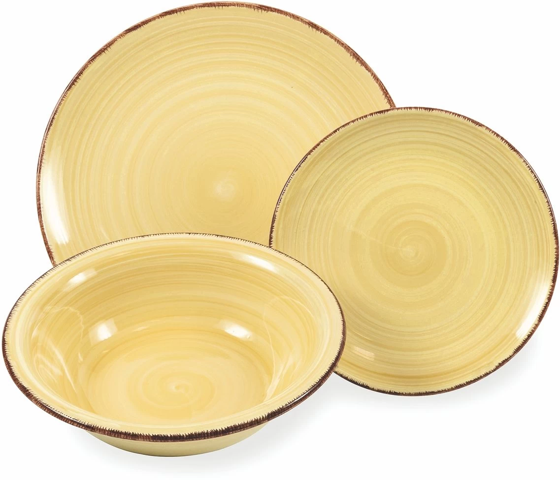 Villa D'Este Serviesset Acquerello - 18-delig / 6 Personen - Afbeelding 5