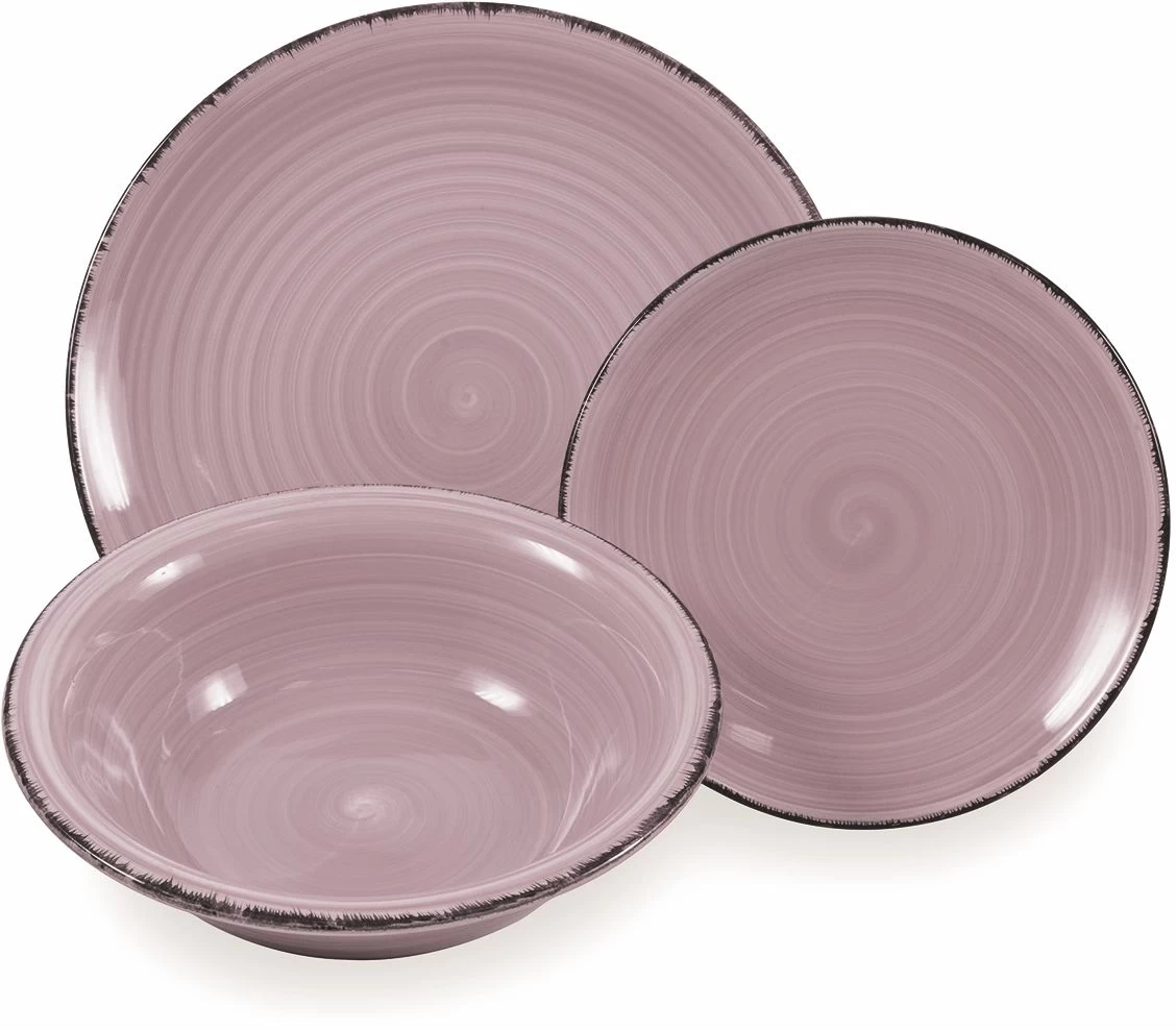 Villa D'Este Serviesset Acquerello - 18-delig / 6 Personen - Afbeelding 4