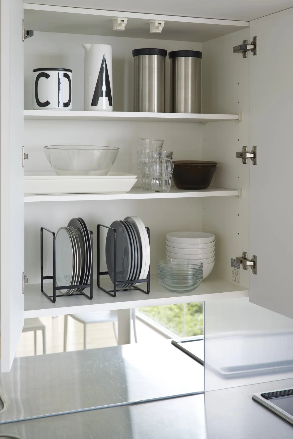 Yamazaki Organiser Tower Zwart - Afbeelding 3