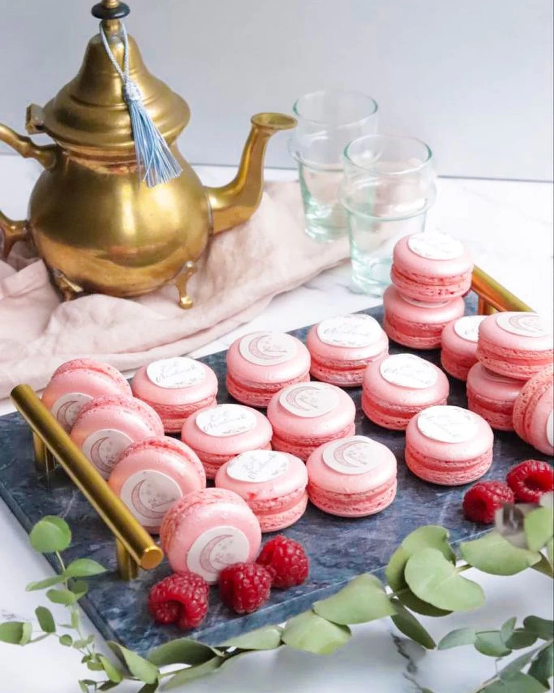 Jay Hill Dienblad - Met Handvatten - Marmer - Grijs - 30 X 20 Cm - Afbeelding 6