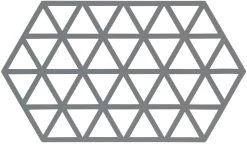 Zone Denmark Pannenonderzetter Triangles - Cool Grey - 24 X 14 Cm