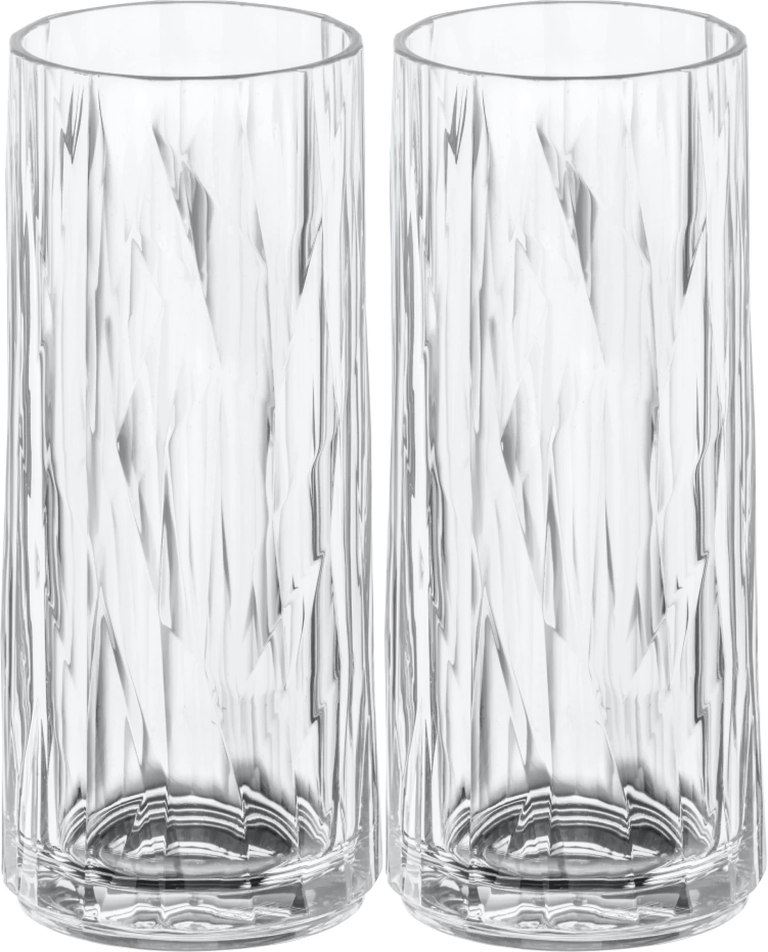 Koziol Longdrinkglazen / Cocktailglazen - Onbreekbaar Superglas - 250 Ml - 2 Stuks