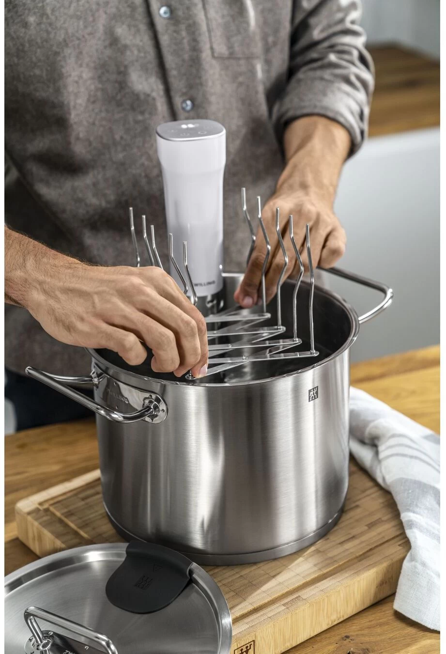 Zwilling Verstelbaar Sous Vide Rek Enfinigy - 15 Tot 47 Cm - Afbeelding 6