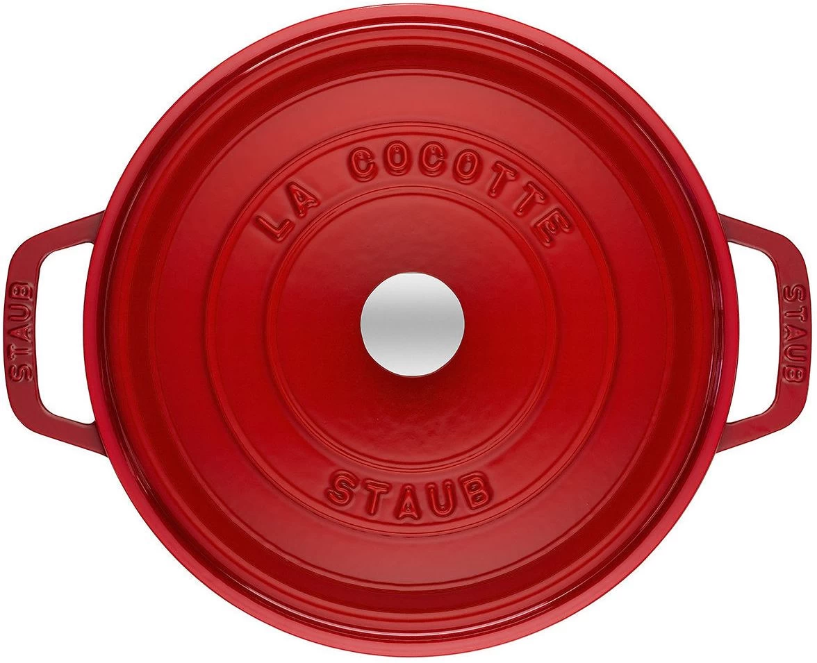 Staub Braadpan / Cocotte - Kersenrood - ø 22 Cm / 2.6 Liter - Afbeelding 4