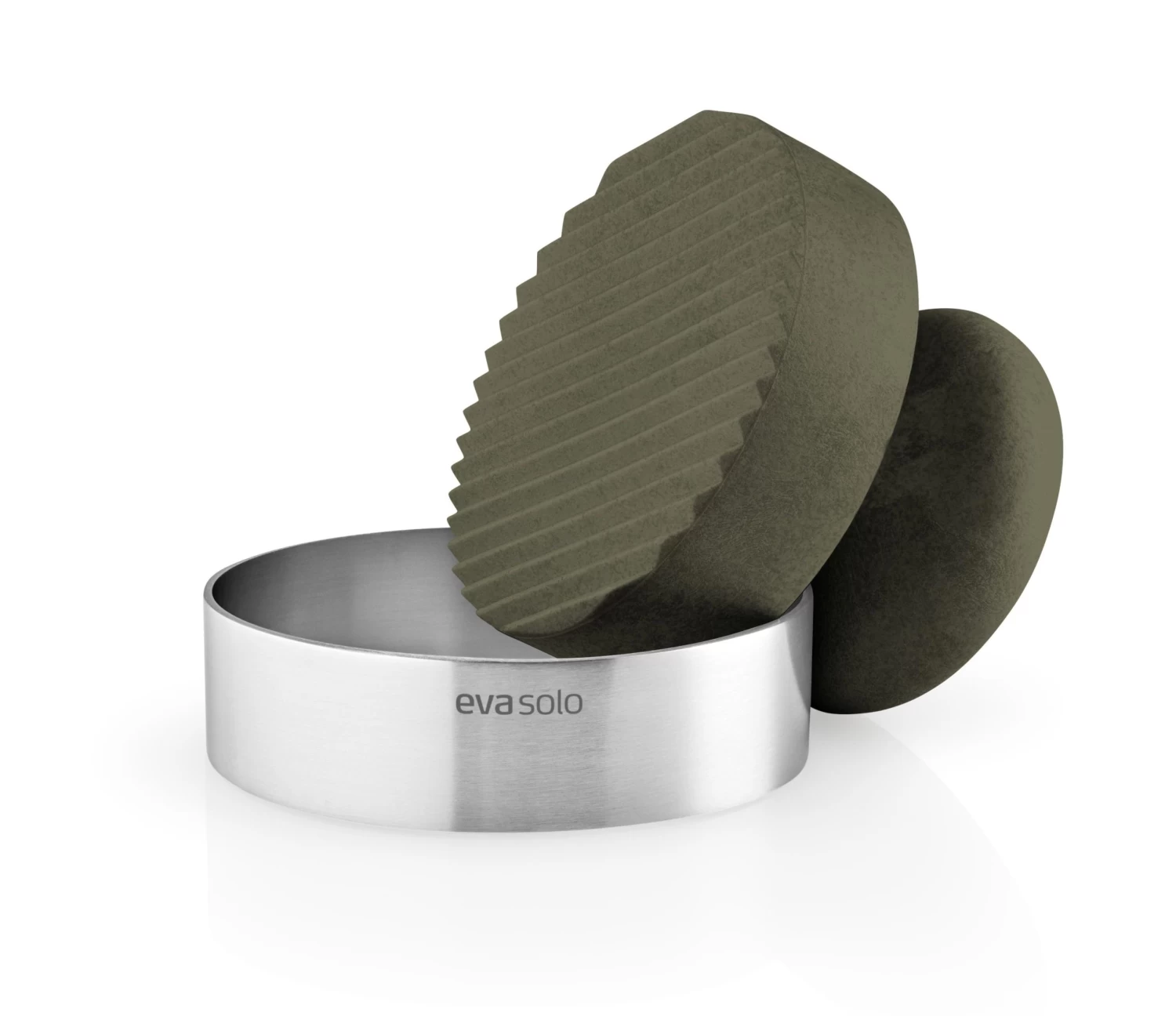 Eva Solo Hamburgerpers Green Tools - Staal - ø 9 Cm - Afbeelding 4