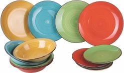 Villa D'Este Serviesset Baita Intensita Doppia - 12-delig / 4 Personen