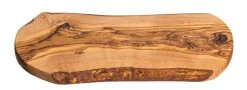 Jay Hill Serveerplank Tunea - Olijfhout - Met Schors - 33 X 15 Cm