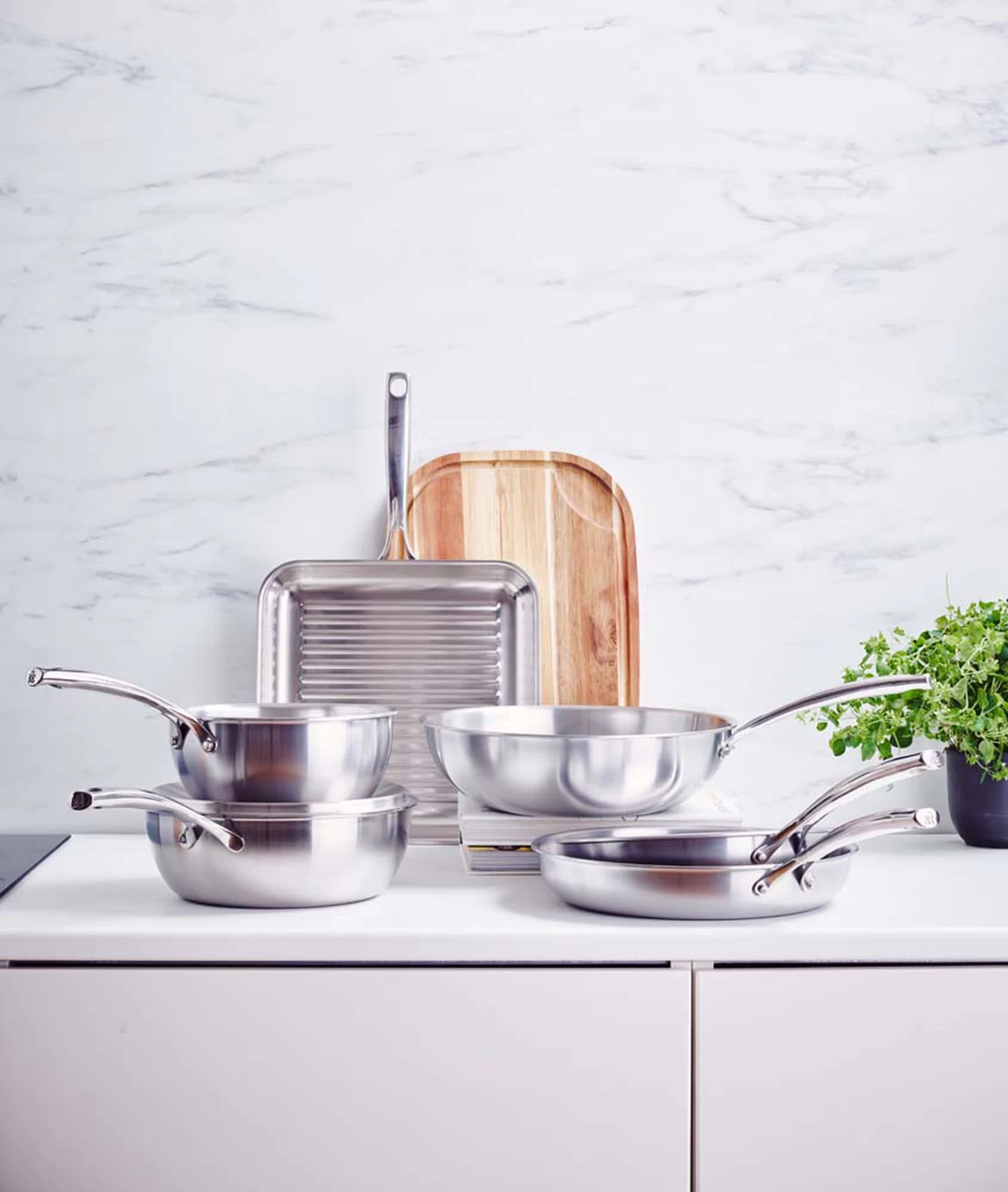 BK Grillpan Superior Tri-Ply - 28 X 28 Cm - Zonder Anti-aanbaklaag - Afbeelding 4