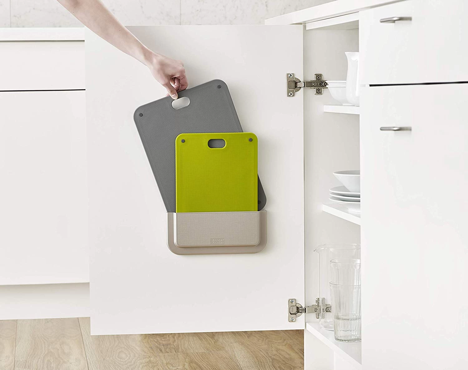 Joseph Joseph 2-delige Snijplankenset Met Houder - DoorStore - Afbeelding 5