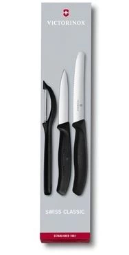 Victorinox Messenset Swiss Classic - Zwart - 3-delig - Afbeelding 5