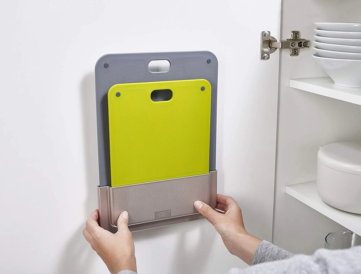 Joseph Joseph 2-delige Snijplankenset Met Houder - DoorStore - Afbeelding 3