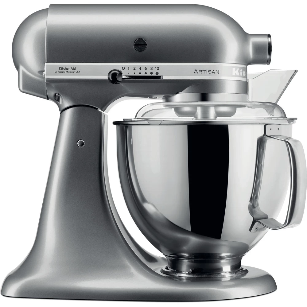 KitchenAid Keukenmachine Artisan - Kantelbare Kop - Contour Zilver - 4.8 Liter - 5KSM175PSECU