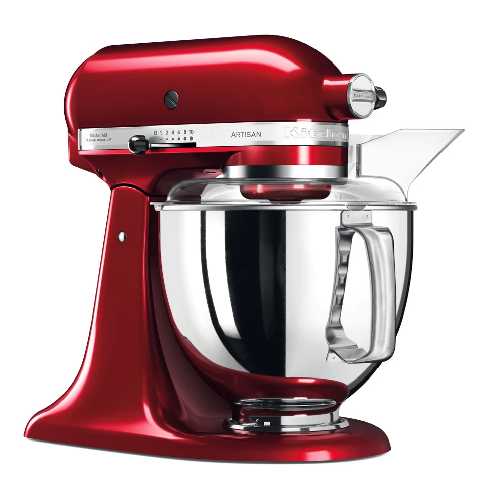 KitchenAid Keukenmachine Artisan - Kantelbare Kop - Appelrood - 4.8 Liter - 5KSM175PSEAC - Afbeelding 4