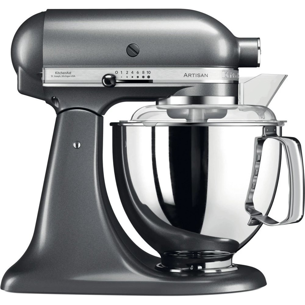 KitchenAid Keukenmachine Artisan - Kantelbare Kop - Tingrijs - 4.8 Liter - 5KSM175PSEMS