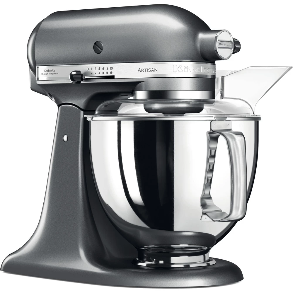 KitchenAid Keukenmachine Artisan - Kantelbare Kop - Tingrijs - 4.8 Liter - 5KSM175PSEMS - Afbeelding 4