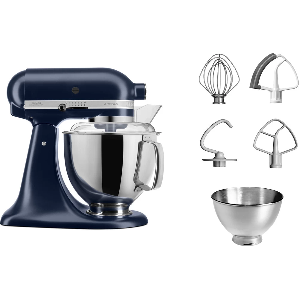 KitchenAid Keukenmachine Artisan - Kantelbare Kop - Ink Blue - 4.8 Liter - 5KSM175PSEIB - Afbeelding 2