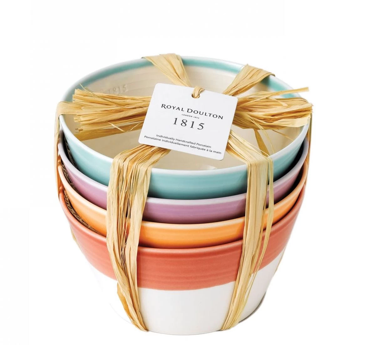 Royal Doulton Kommen 1815 Bright Colours ø 15 Cm - 4 Stuks - Afbeelding 5