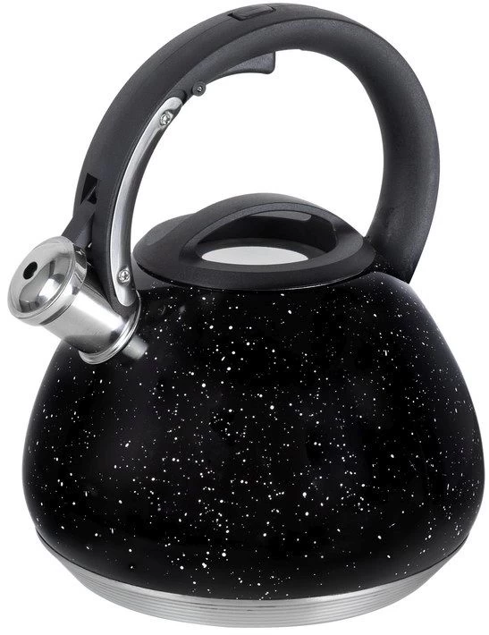 Resto Kitchenware Fluitketel Lyra - Zwart - 2.7 Liter