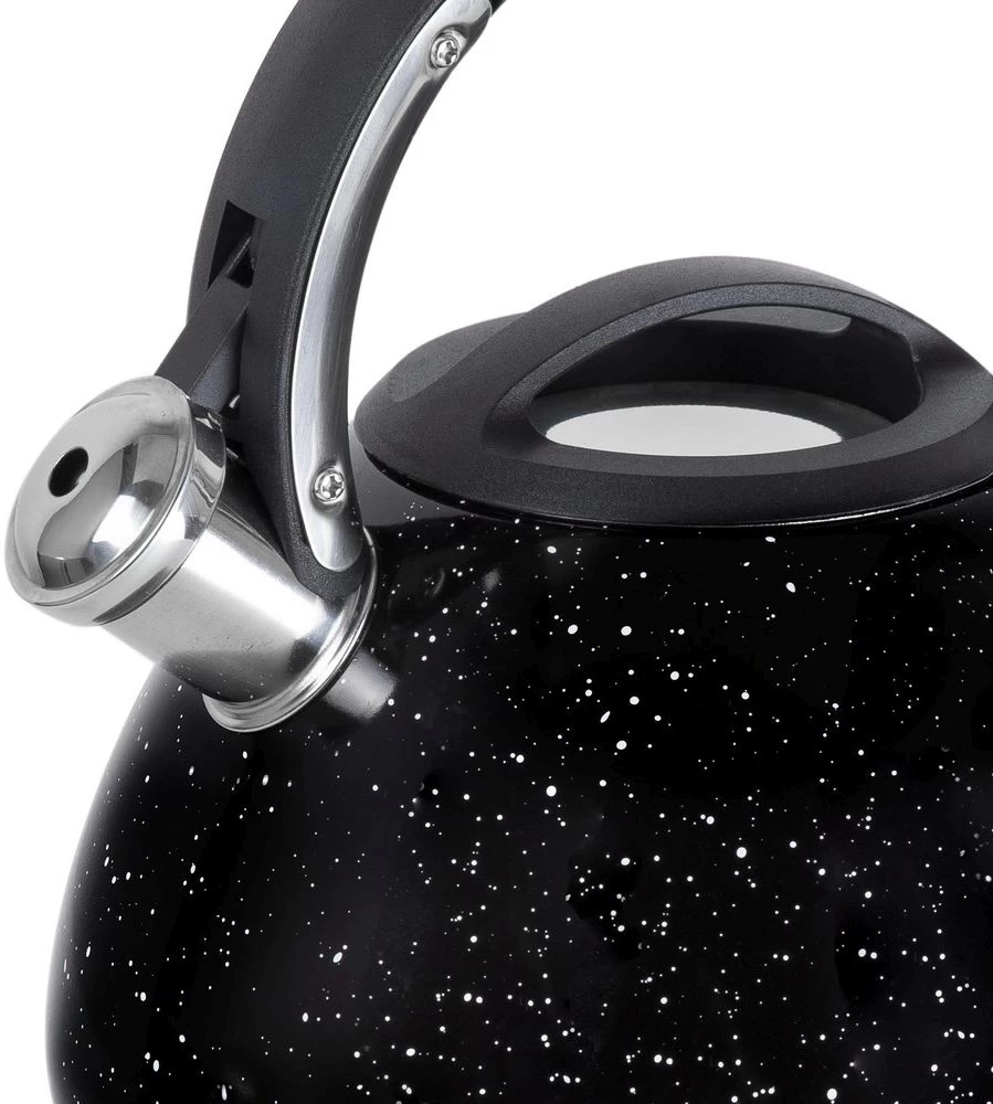 Resto Kitchenware Fluitketel Lyra - Zwart - 2.7 Liter - Afbeelding 3