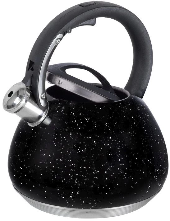 Resto Kitchenware Fluitketel Lyra - Zwart - 2.7 Liter - Afbeelding 2