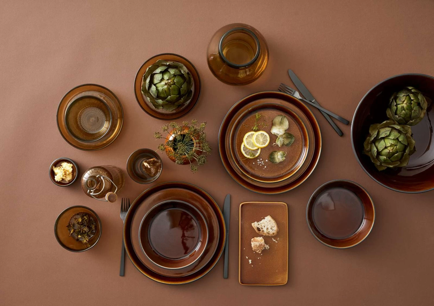 Bitz Theepot Gastro Amber 1.2 Liter - Afbeelding 2