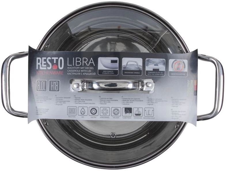 Resto Kitchenware Kookpan / Soeppan Libra - ø 24 Cm / 8 Liter - Afbeelding 9