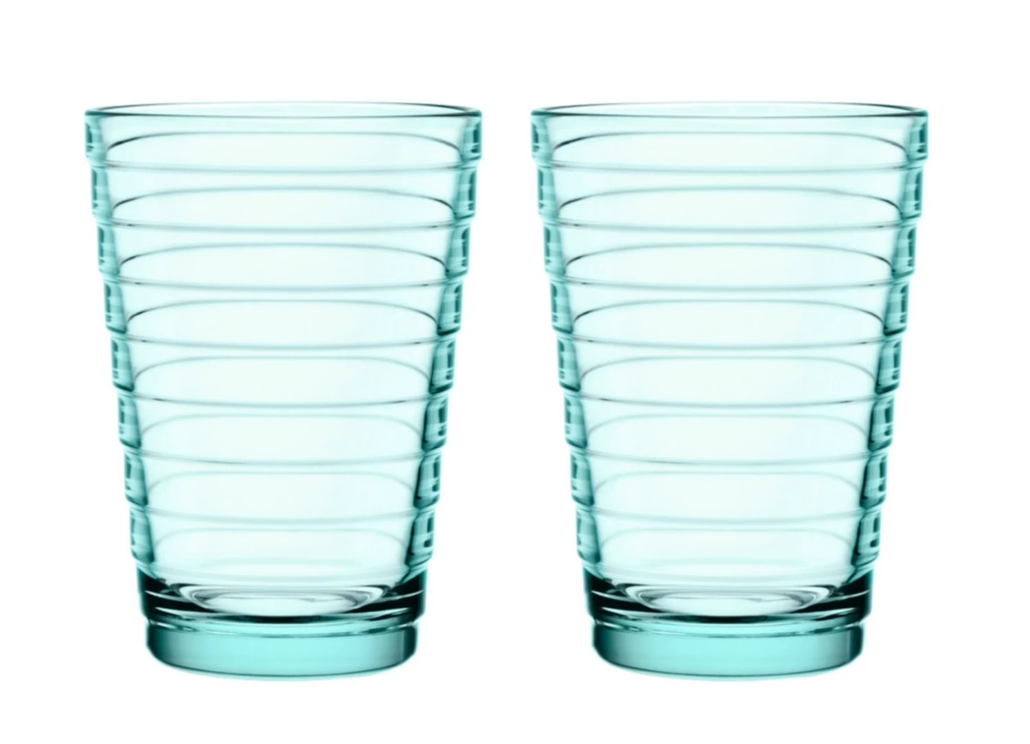 Iittala Glas Aino Aalto - Watergroen - 330 Ml - 2 Stuks