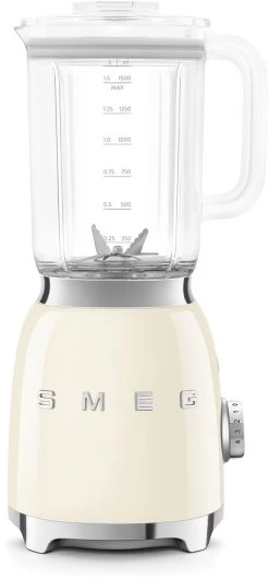 SMEG Blender - 800 W - Creme - 1.5 Liter - BLF03CREU