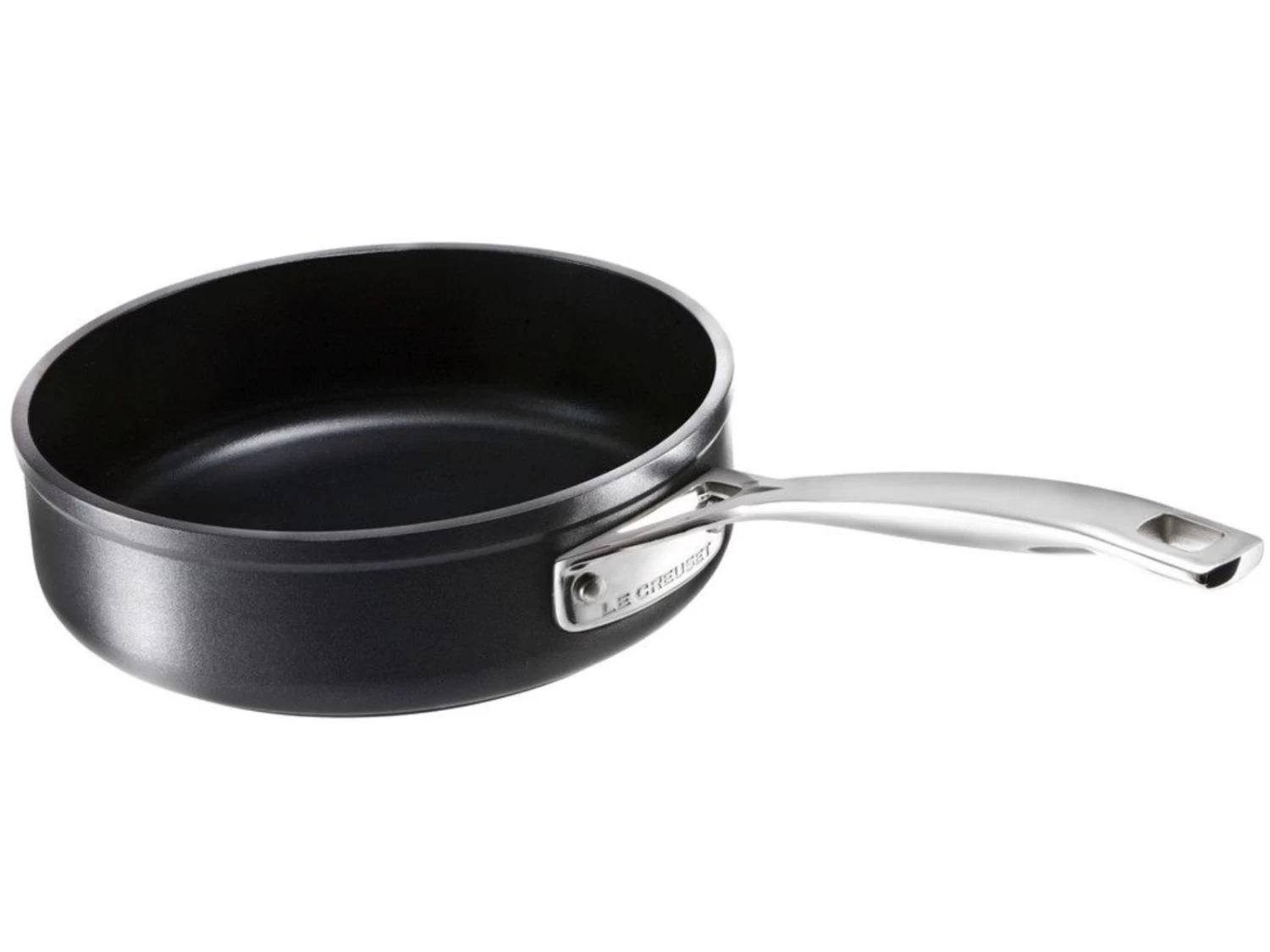 Le Creuset Hapjespan Les Forgées TNS - ø 24 Cm / 3.3 Liter - Standaard Anti-aanbaklaag