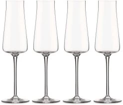 Alessi Champagneglas Eugenia - 4 Stuks - NF09/09 - Door Naoto Fukasawa