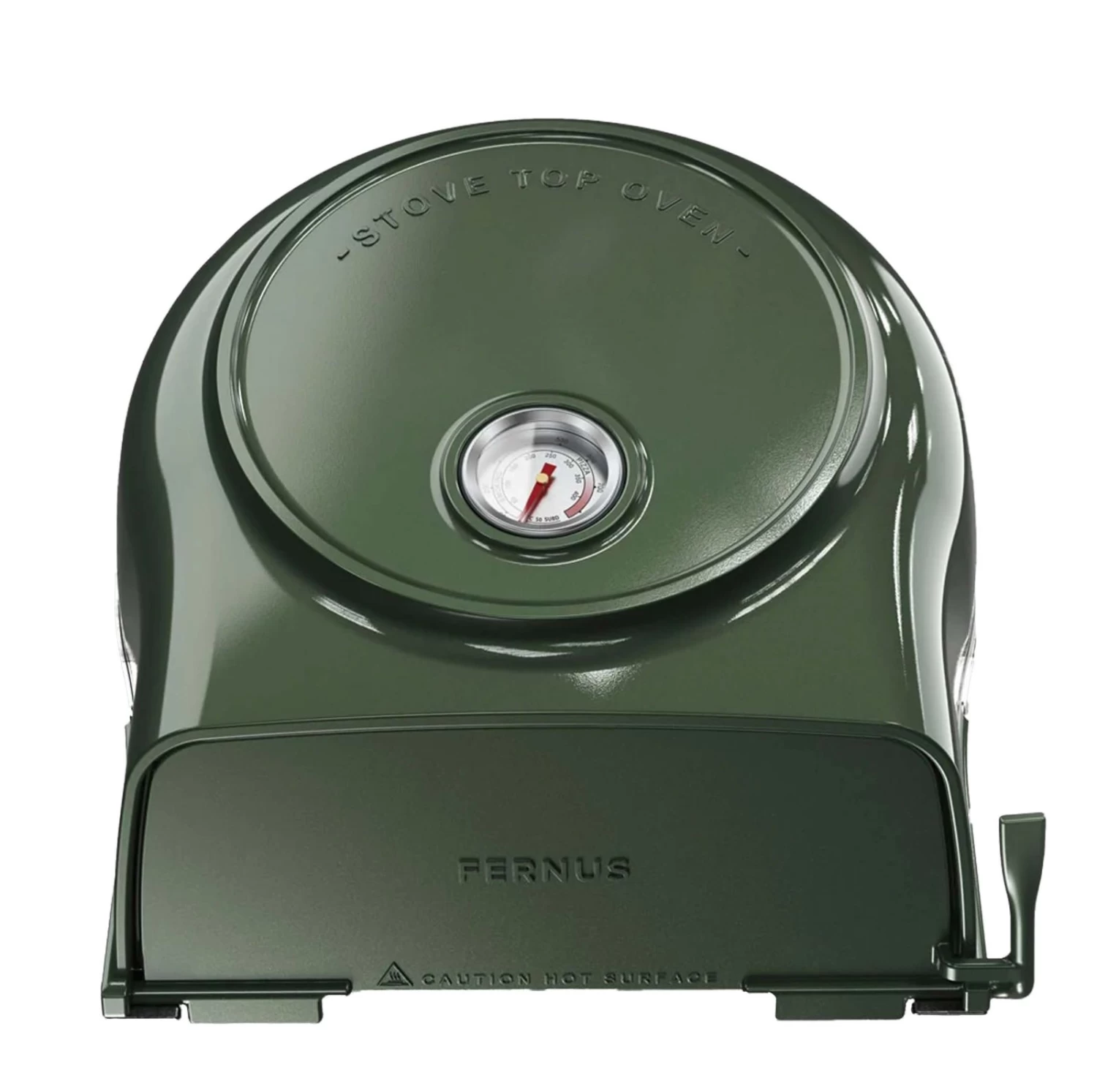 Fernus & Friends Pizza Oven - Voor Fornuis - Duck Green - Voor ø 26 Cm Pizza's - Afbeelding 3