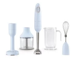 SMEG Staafmixer Set - Turbofunctie - Pastelblauw - HBF22PBEU
