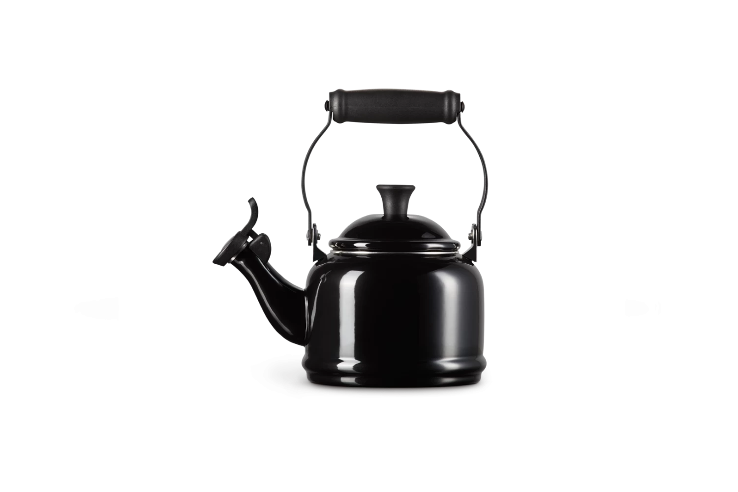 Le Creuset Fluitketel Demi - Ebbenzwart - 1.1 Liter - Afbeelding 5