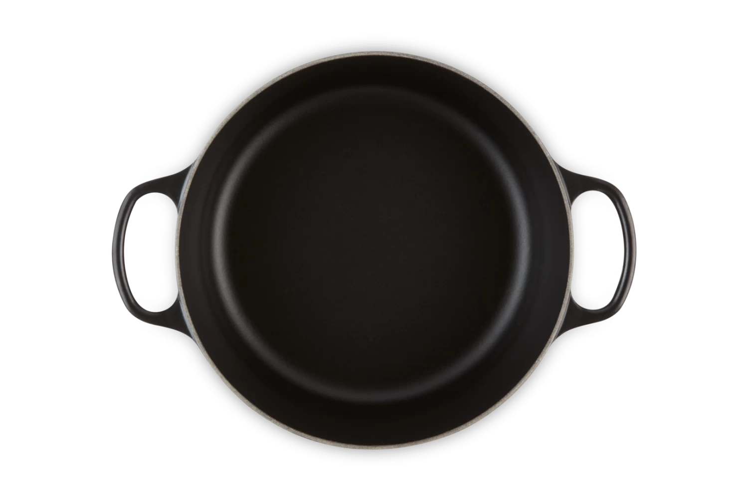 Le Creuset Braadpan Signature - Mat Zwart - ø 28 Cm / 6.7 Liter - Afbeelding 4