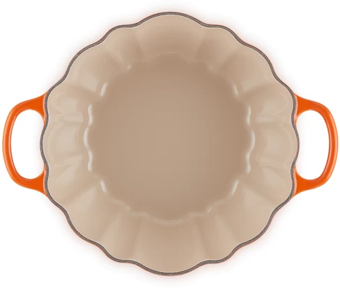 Le Creuset Braadpan Signature - Pompoen - Oranjerood - ø 24 Cm / 3.7 Liter - Afbeelding 4