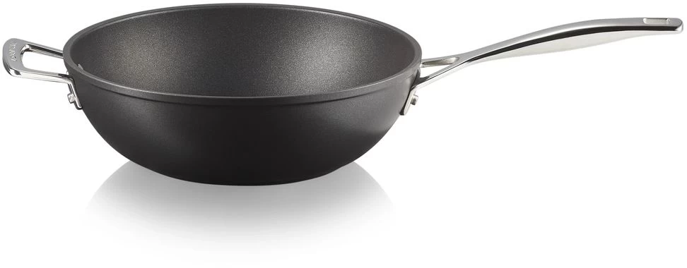 Le Creuset Wokpan Met Steel - Les Forgées TNS - ø 26 Cm / 3.4 Liter - Standaard Anti-aanbaklaag