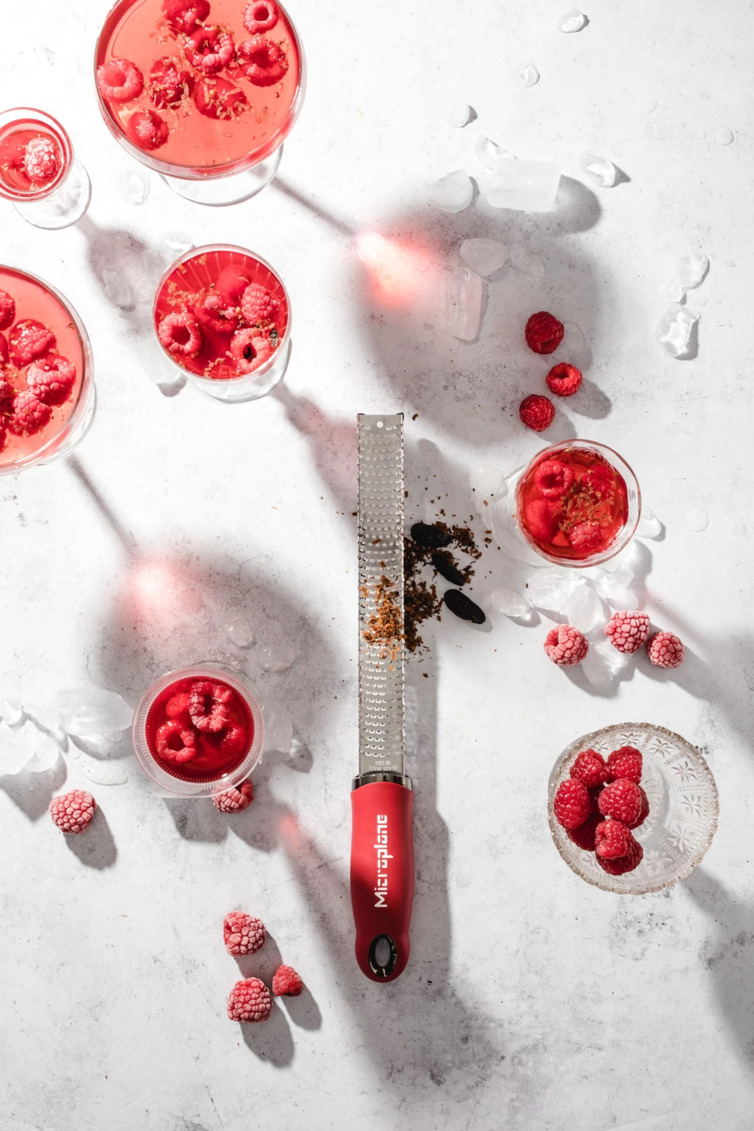 Microplane Rasp Premium Classic - Fijn - Pomegranate Red - Afbeelding 2