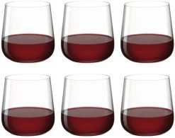 Leonardo Waterglazen Brunelli - 400 Ml - 6 Stuks