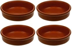 Cosy & Trendy Creme Brulee Schaaltjes Terracotta ø 8 Cm - 4 Stuks