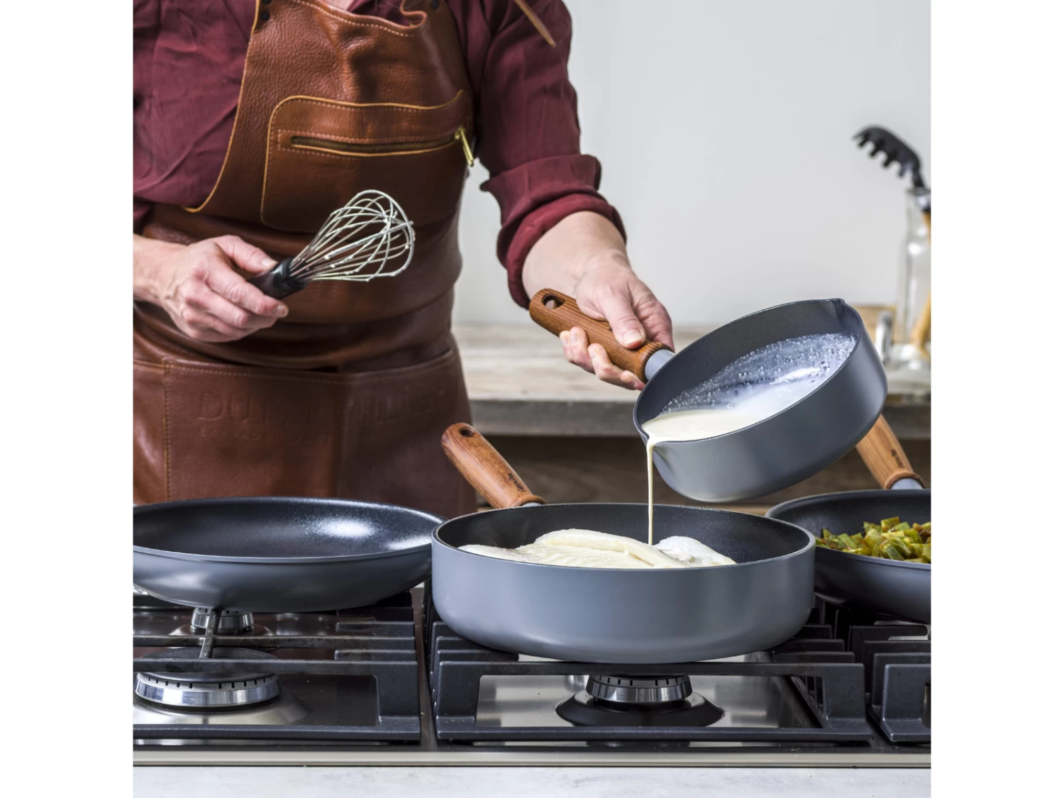 GreenPan Pannenset Met Keukenhulpjes Mayflower Pro - 4 Delige Set - Afbeelding 9